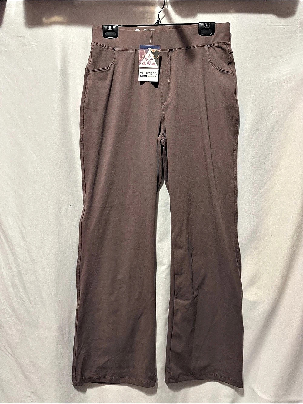 VOOVCEYA Straight Leg Pants in Brown Size XL NWT